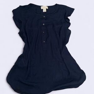 LOFT Deep Blue Blouse